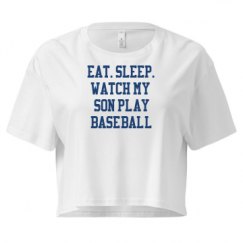 Ladies Festival Cali Crop Top Tee