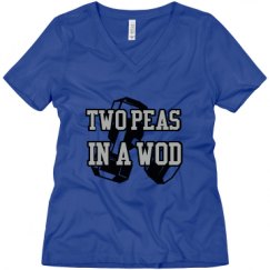 Ladies Relaxed Fit V-Neck Tee