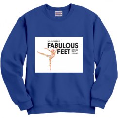 Unisex Film and Foil Crewneck Sweatshirt