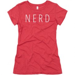 Ladies Slim Fit Super Soft Triblend Tee
