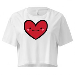 Ladies Festival Cali Crop Top Tee