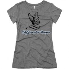 Ladies Slim Fit Super Soft Triblend Tee