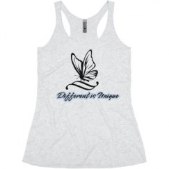 Ladies Slim Fit Super Soft Racerback Triblend Tank