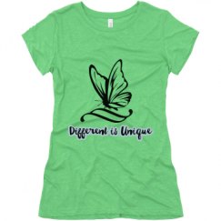 Ladies Slim Fit Super Soft Triblend Tee