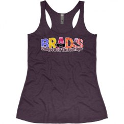 Ladies Slim Fit Super Soft Racerback Triblend Tank