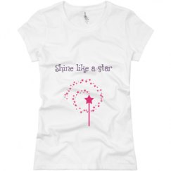 Ladies Slim Fit Basic Promo Jersey Tee
