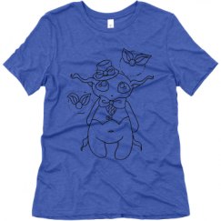 Ladies Relaxed Fit Super Soft Triblend Tee