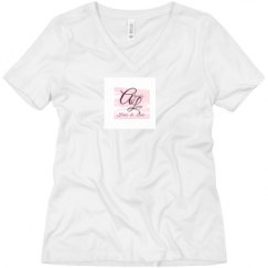 Ladies Relaxed Fit V-Neck Tee