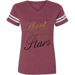 Ladies Relaxed Fit Vintage Sports Tee