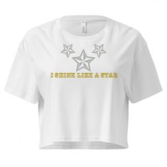 Ladies Festival Cali Crop Top Tee