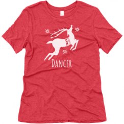 Ladies Relaxed Fit Super Soft Triblend Tee