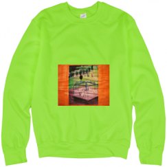 Unisex Neon Crewneck Sweatshirt