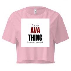 Ladies Festival Cali Crop Top Tee