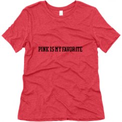 Ladies Relaxed Fit Super Soft Triblend Tee