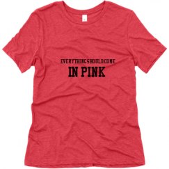 Ladies Relaxed Fit Super Soft Triblend Tee