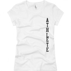 Ladies Slim Fit Basic Promo Jersey Tee