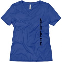 Ladies Relaxed Fit V-Neck Tee