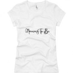 Ladies Slim Fit Basic Promo Jersey Tee