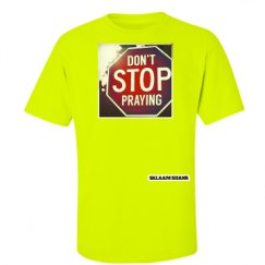 Unisex Ultra Cotton Safety Neon Crewneck Tee