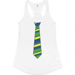 Ladies Slim Fit Racerback Tank Top