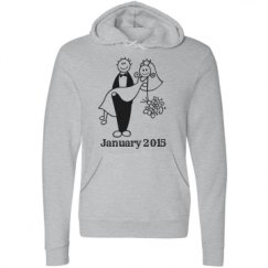 Unisex Fleece Pullover Midweight Hoodie