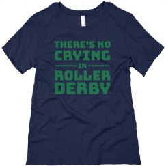 Ladies Relaxed Fit Tee - No Crying