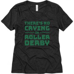 Ladies Relaxed Fit Super Soft Triblend V-Neck Tee