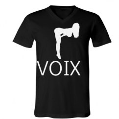 Unisex V-Neck Jersey Tee