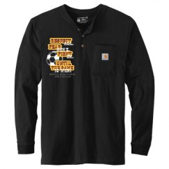 Unisex Carhartt Long Sleeve Henley Tee