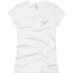 Ladies Slim Fit Basic Promo Jersey Tee