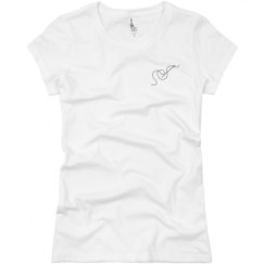 Ladies Slim Fit Basic Promo Jersey Tee