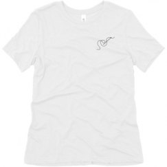 Ladies Relaxed Fit Super Soft Triblend Tee