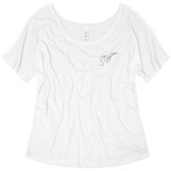 Ladies Flowy Slouchy Tee