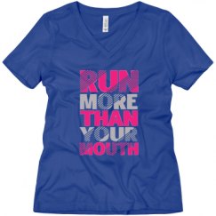 Ladies Relaxed Fit V-Neck Tee