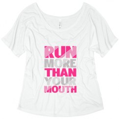 Ladies Flowy Slouchy Tee