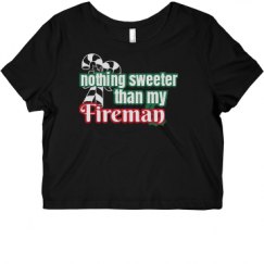 Ladies Slim Fit Crop Top Tee