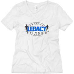 Ladies Relaxed Fit V-Neck Tee