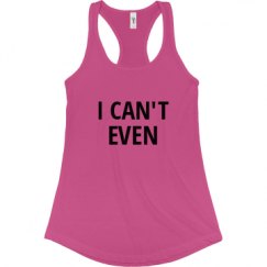 Ladies Slim Fit Racerback Tank Top