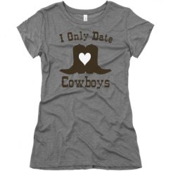 Ladies Slim Fit Super Soft Triblend Tee