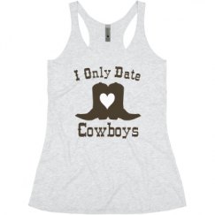 Ladies Slim Fit Super Soft Racerback Triblend Tank