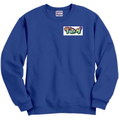 Unisex Film and Foil Crewneck Sweatshirt