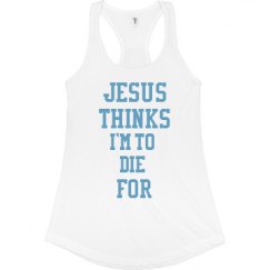 Ladies Slim Fit Racerback Tank Top