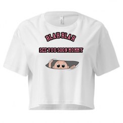 Ladies Festival Cali Crop Top Tee