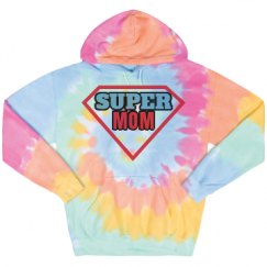 Unisex Tie-Dye Fleece Hoodie