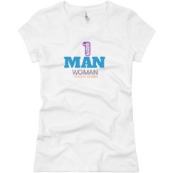 Ladies Slim Fit Basic Promo Jersey Tee