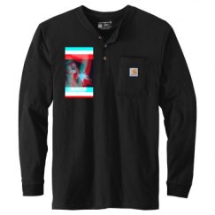 Unisex Carhartt Long Sleeve Henley Tee 