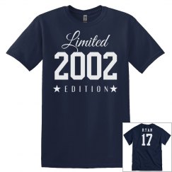 Limited Edition BIRTHDAY SHIRT MENS TEENS