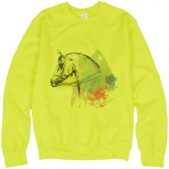 Unisex Neon Crewneck Sweatshirt