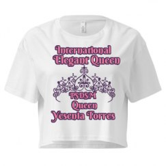 Ladies Festival Cali Crop Top Tee