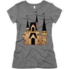 Ladies Slim Fit Super Soft Triblend Tee